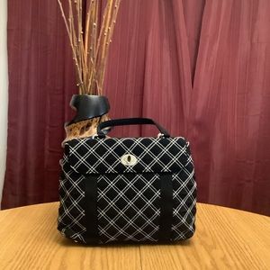 New Vera Bradley Black midi bag